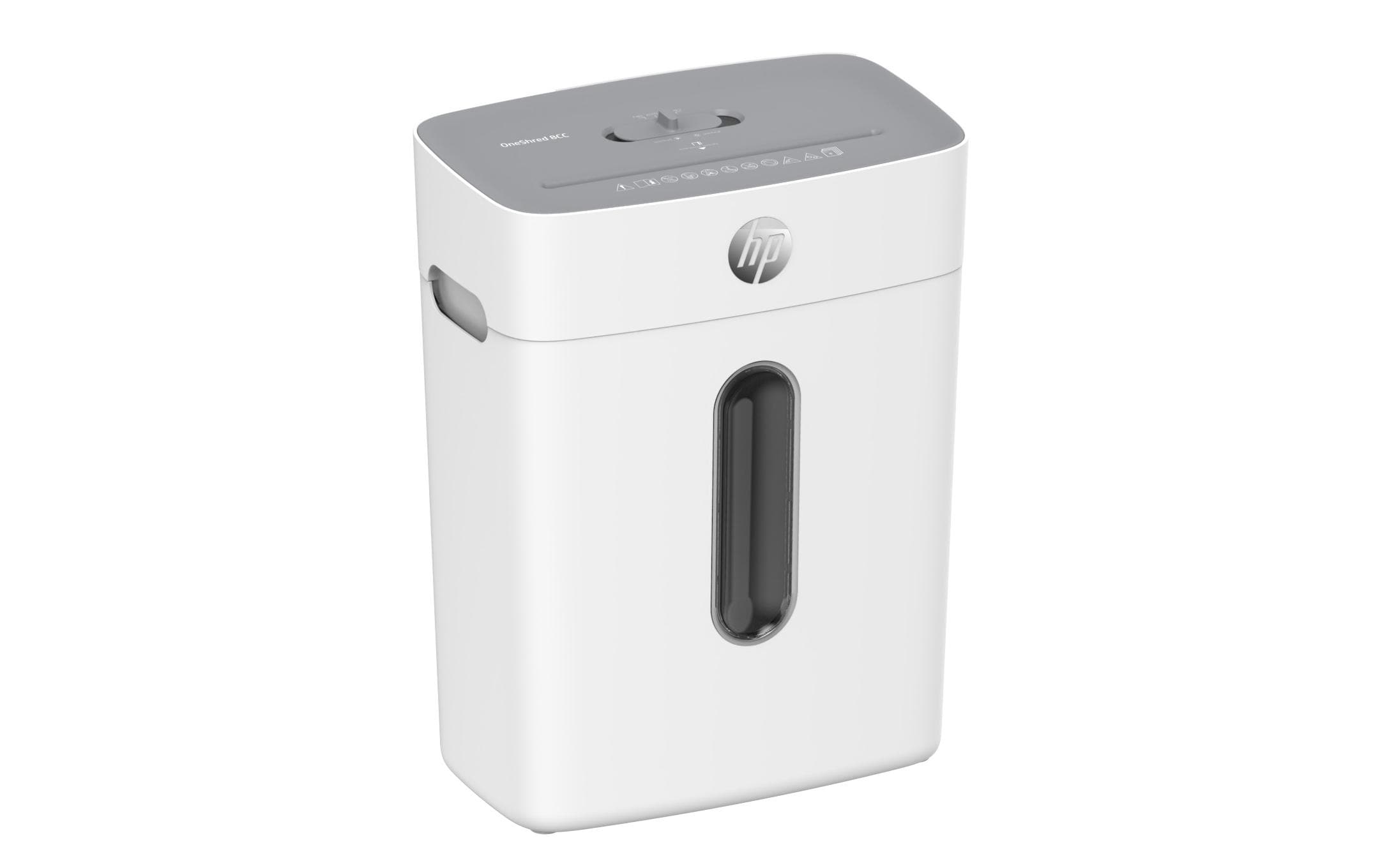 HP Aktenvernichter OneShred 8CC P-4, 8 Seiten