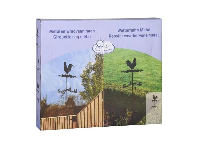 Esschert Design Gartenstecker Wetterhahn Metal Esschert Design Gartenstecker Wetterhahn Metal
