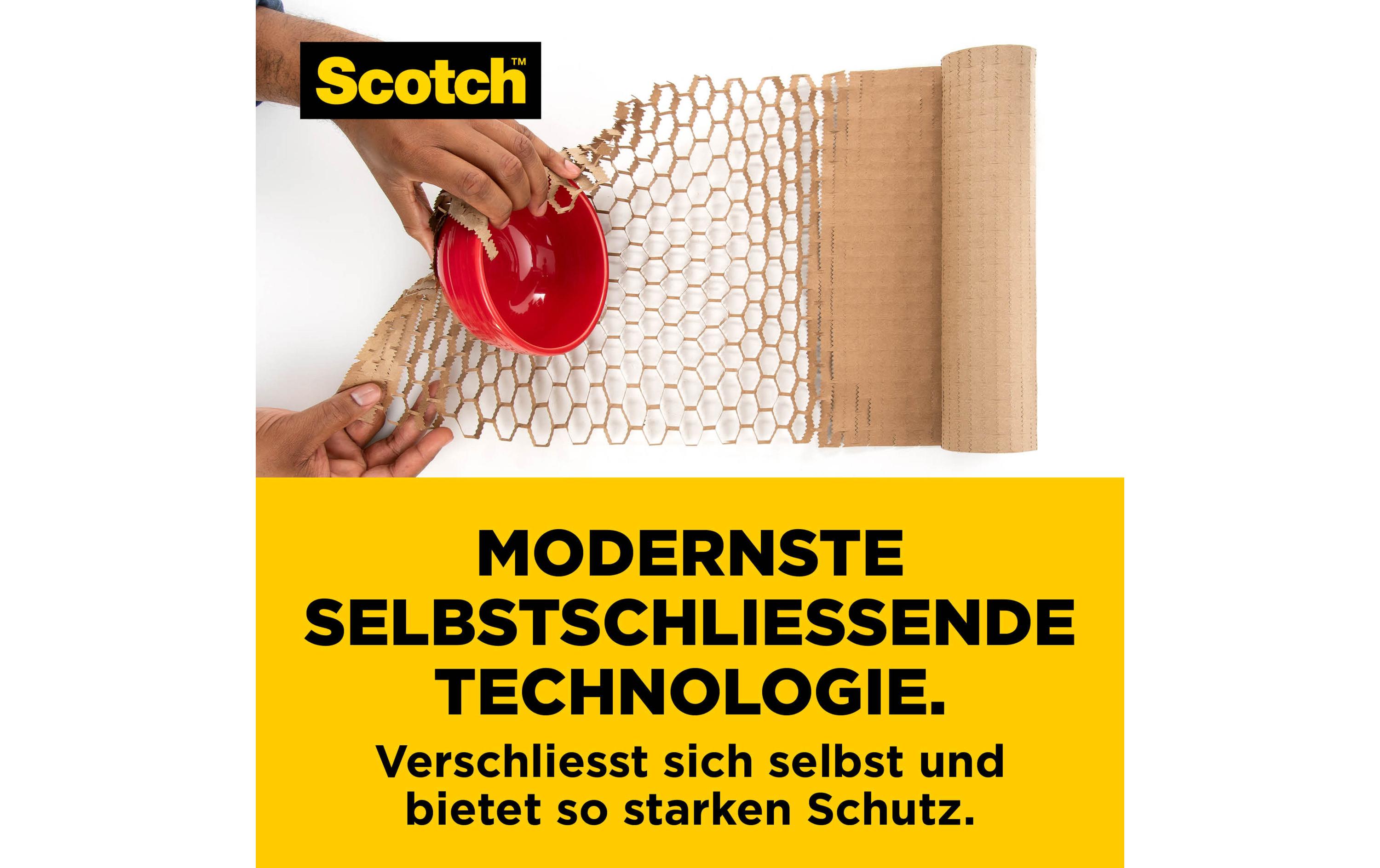 Scotch Packpapier Cushion Lock 304 mm x 9.14 m, 1 Rolle