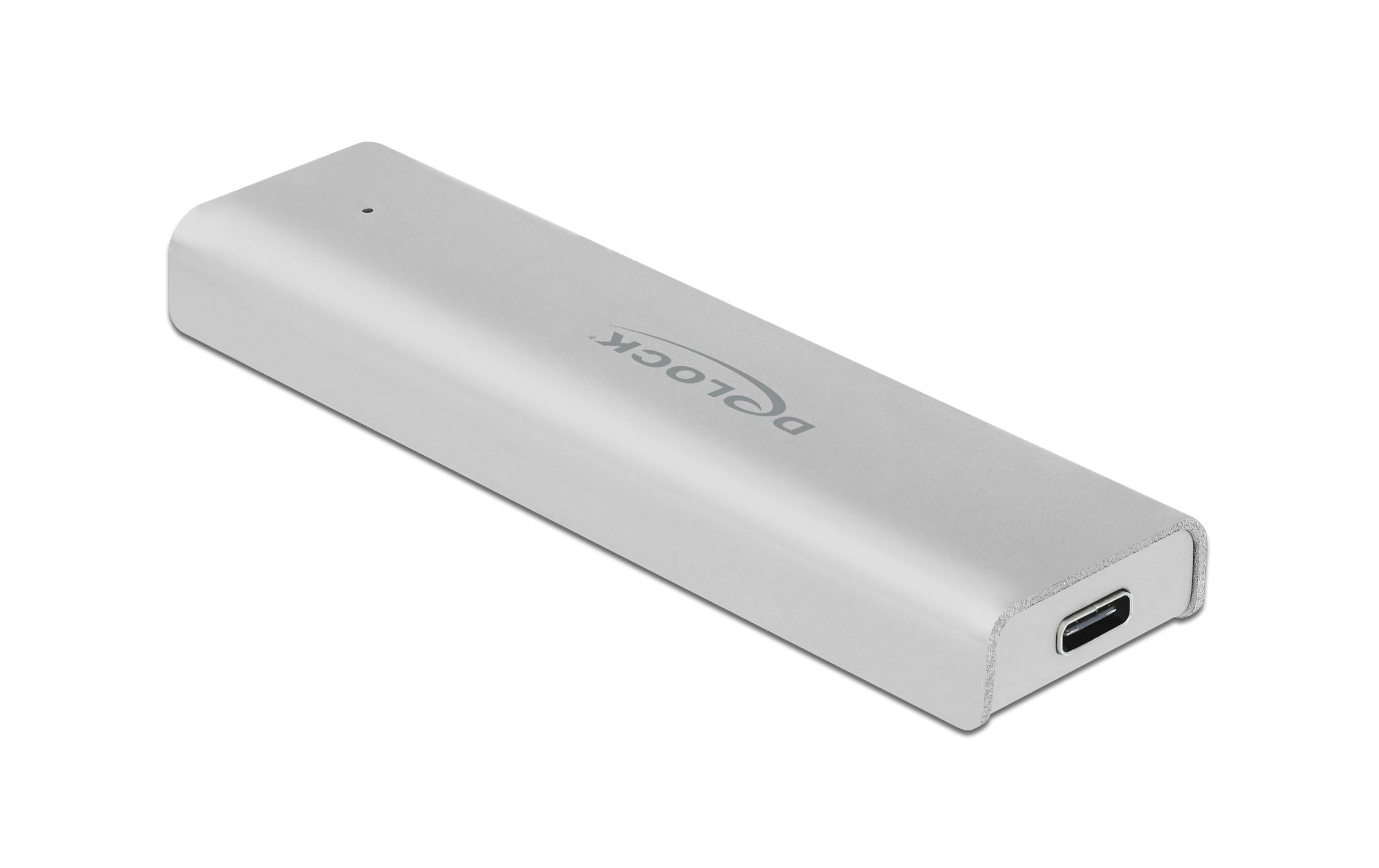 Delock Externes Gehäuse USB-C - M.2 Key-M, NVME Extern Delock Externes Gehäuse USB-C - M.2 Key-M, NVME Extern