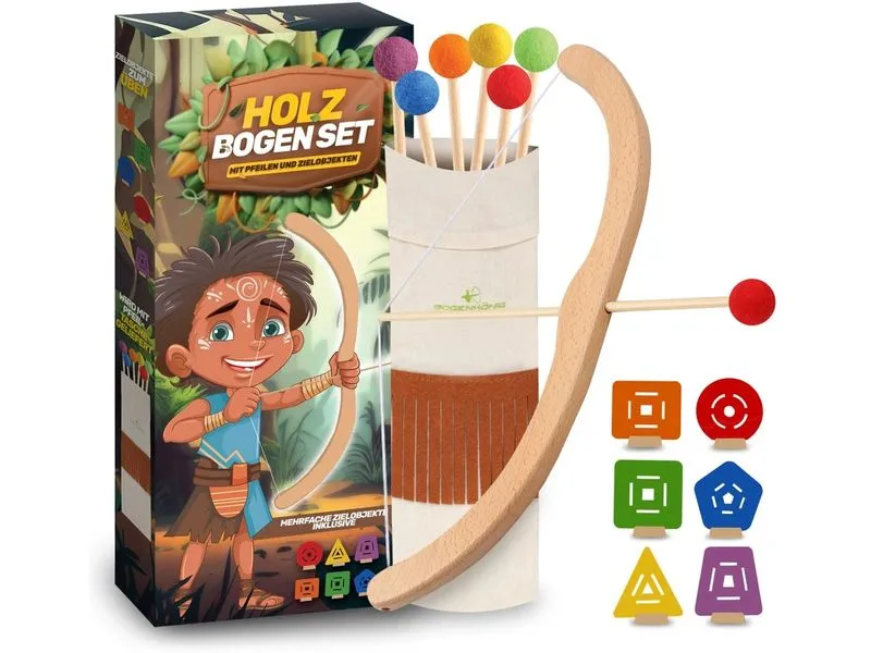 Bogenkönig Bogenschiess-Set 12-teilig