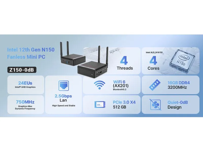 Minix NEO Z150-0dB Windows 11 Pro Minix NEO Z150-0dB Windows 11 Pro