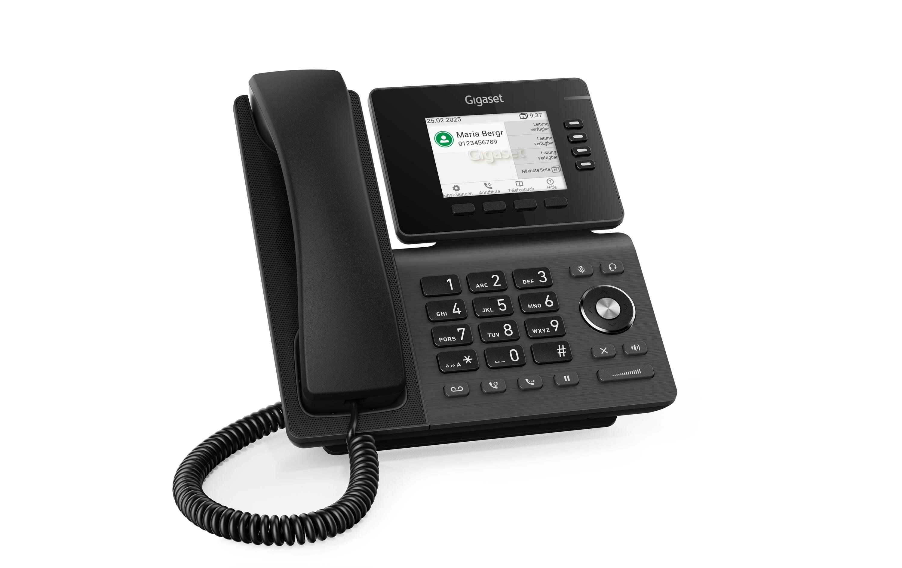 Gigaset Pro Tischtelefon P810B IP PRO Schwarz