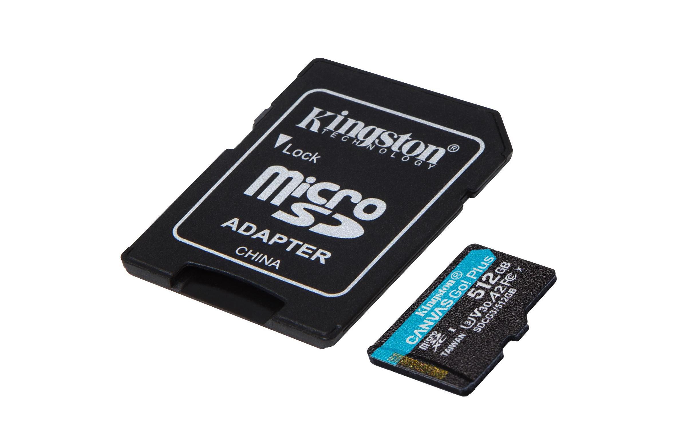 Kingston microSDXC-Karte Canvas Go! Plus 512 GB