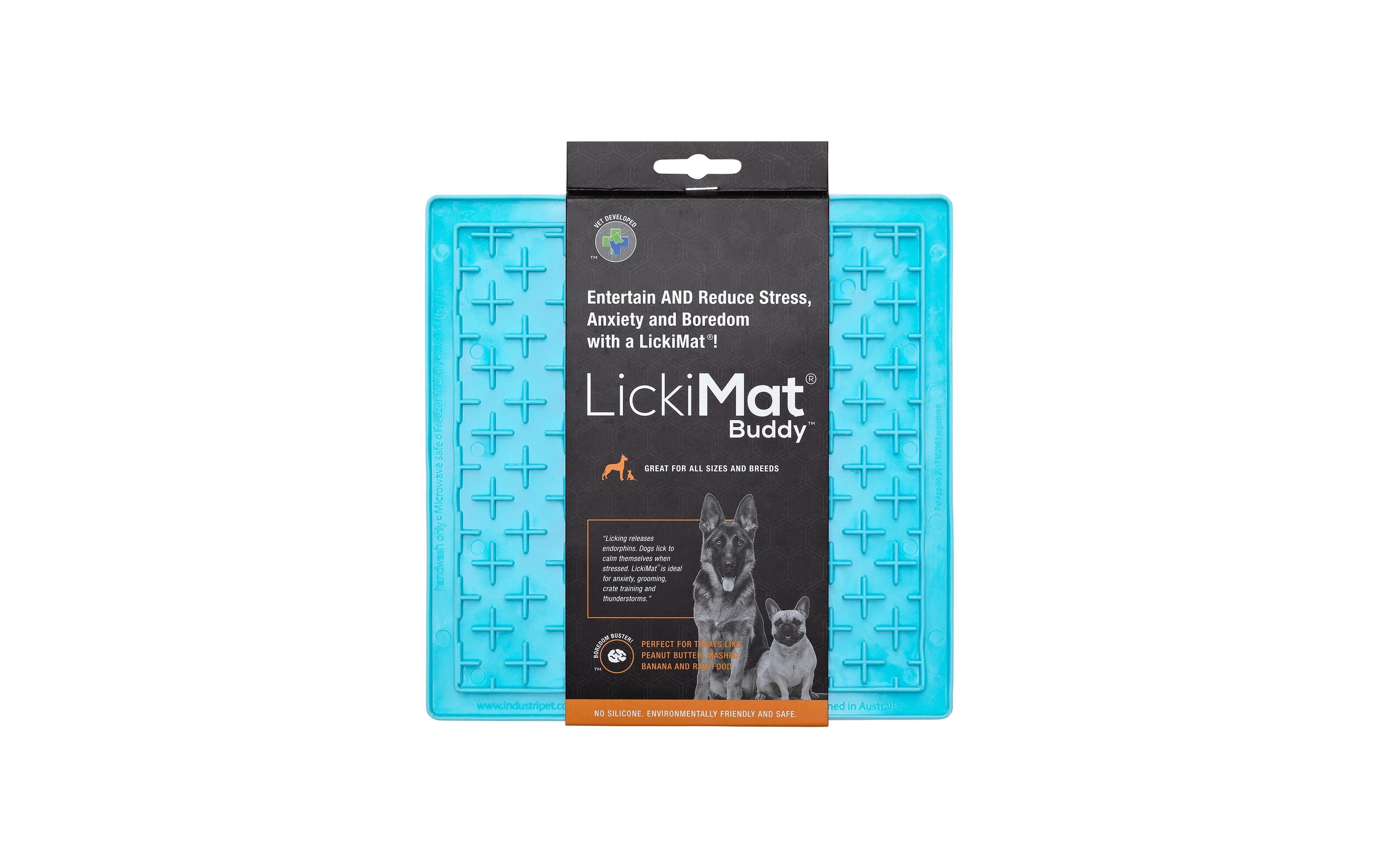 LickiMat Futtermatte Dog Buddy XL, 28 x 28 cm, Türkis