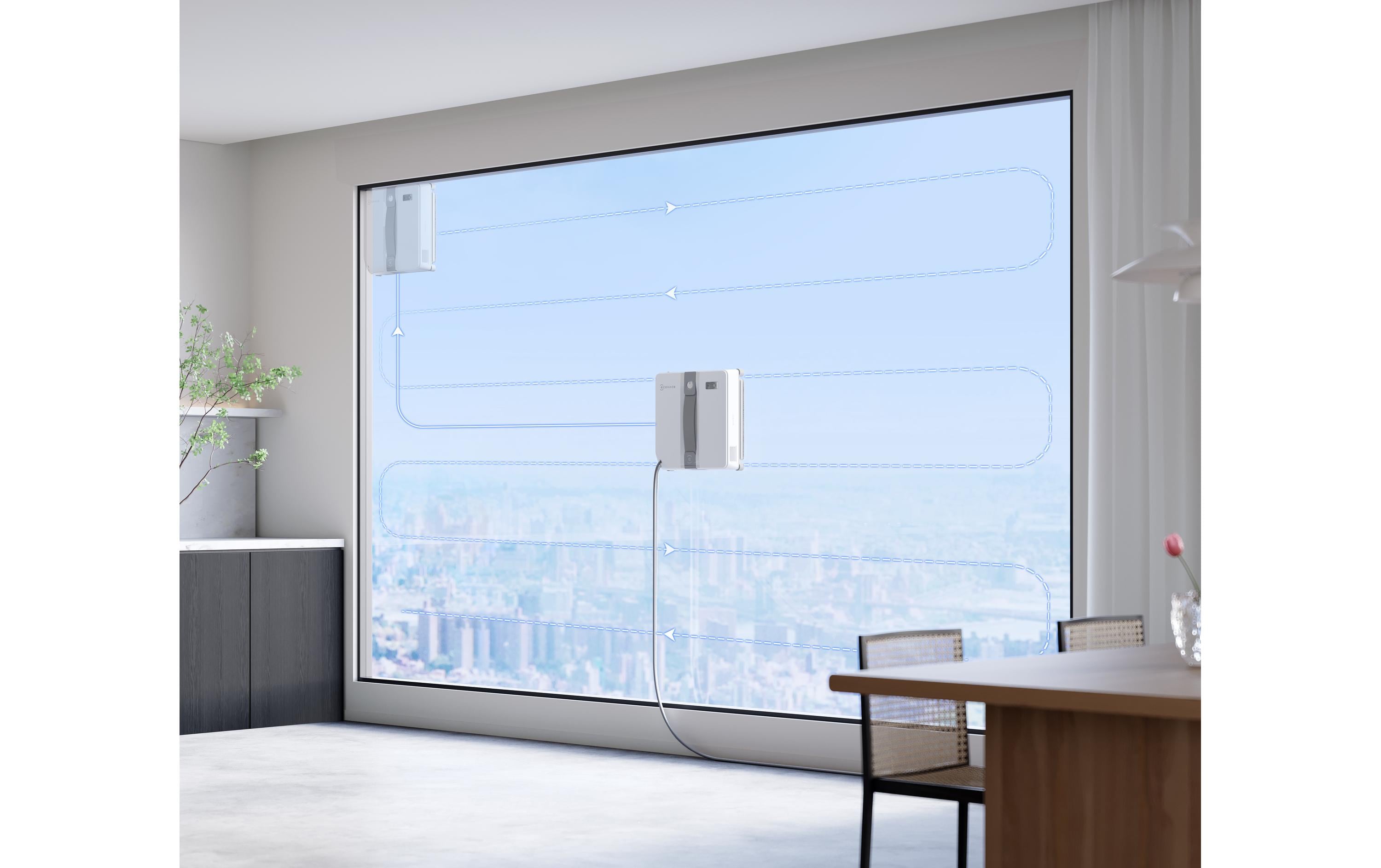 Ecovacs Fensterputzroboter Winbot Mini Grau/Weiss