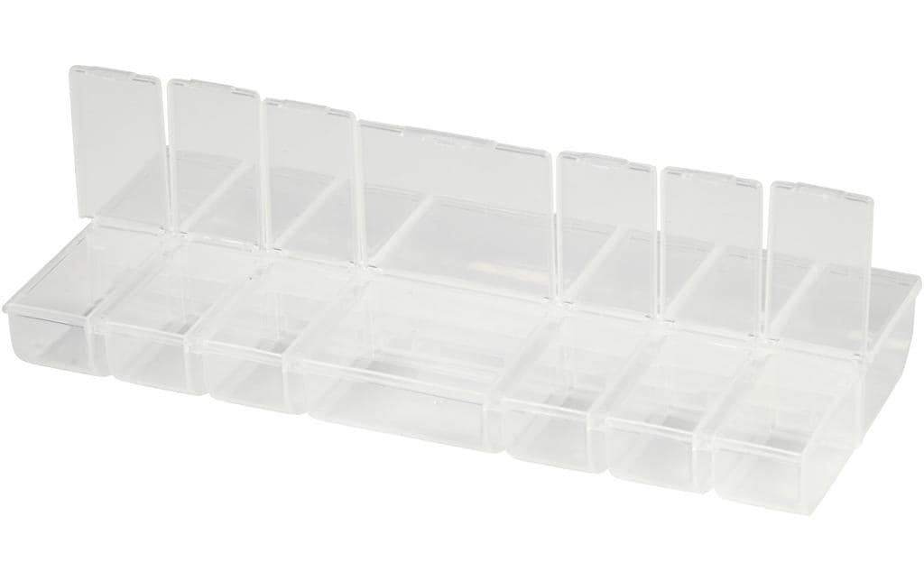 Creativ Company Aufbewahrungsbox 24 x 11 cm, Transparent