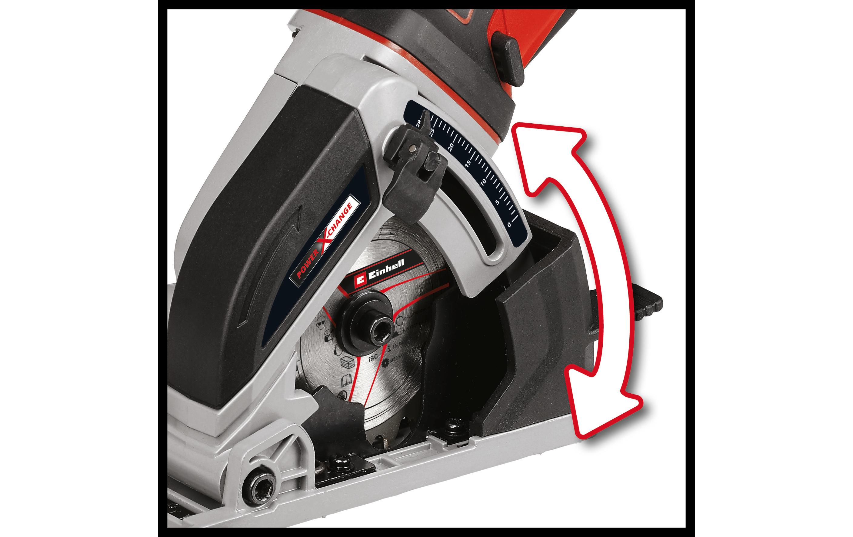 Einhell Akku-Handkreissäge TE-CS 18/89 Li Solo