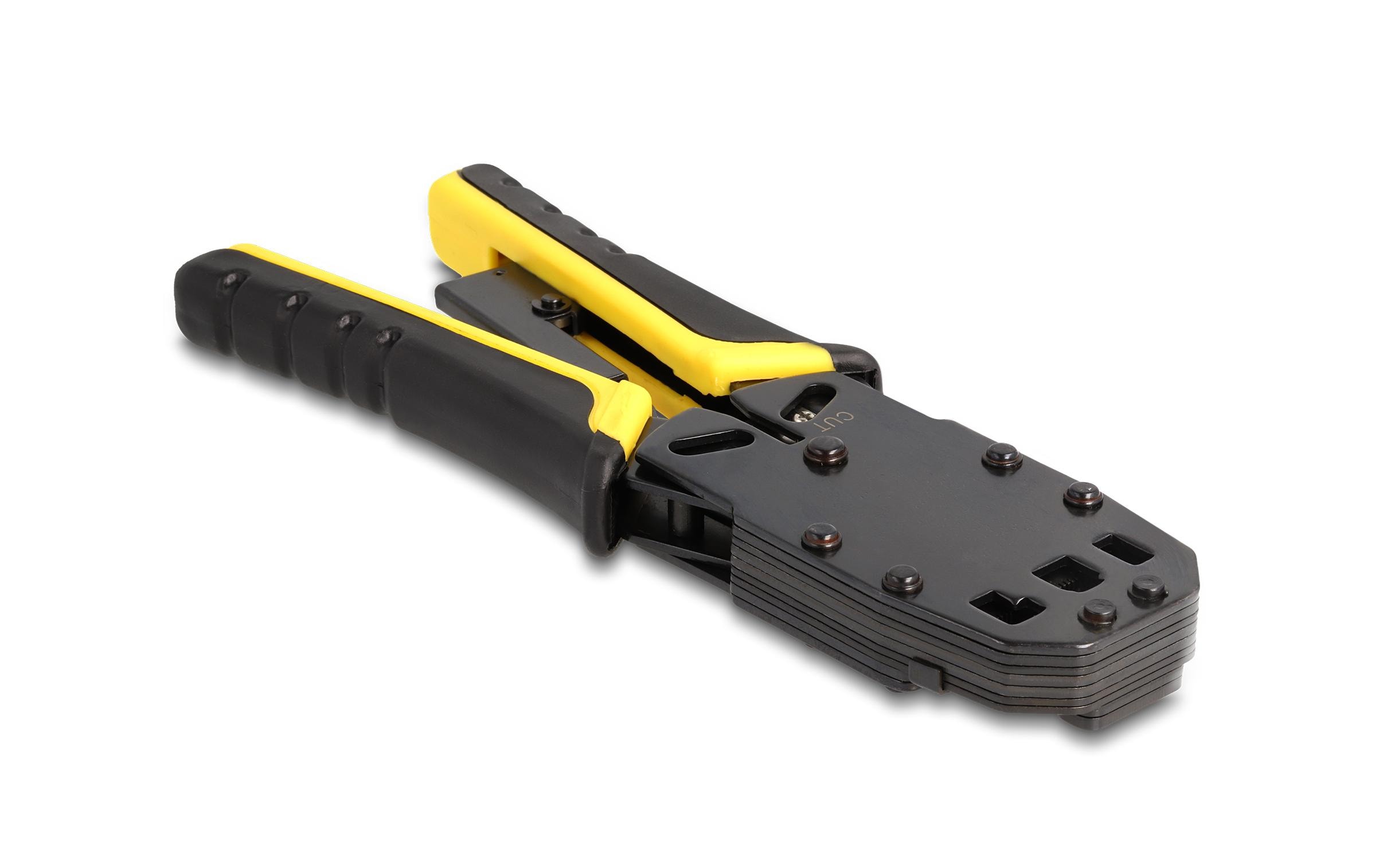 Delock Crimpzange für RJ50, RJ45, RJ12/11, 6P DEC, 4P