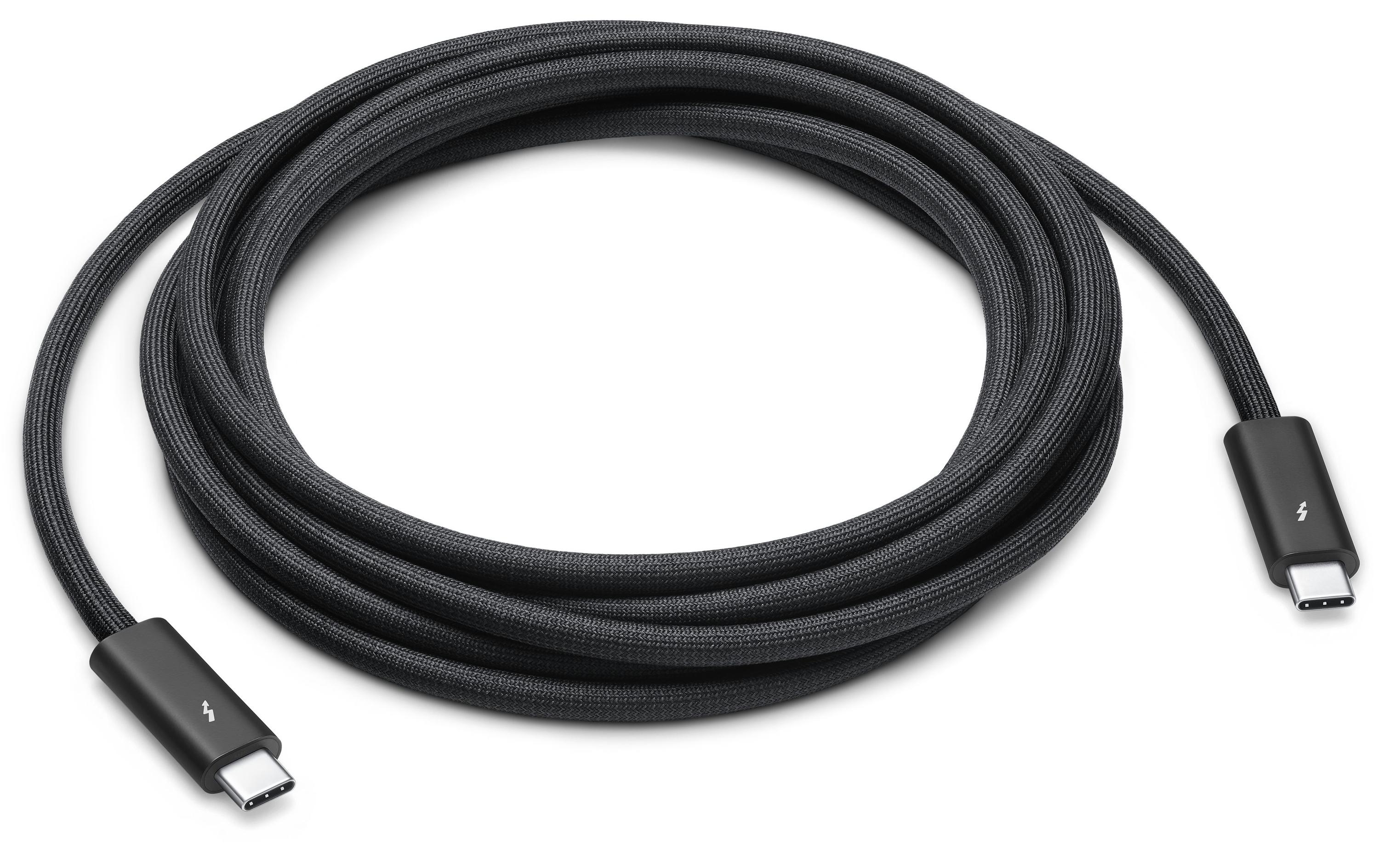 Apple Thunderbolt Kabel 3 m, Schwarz Apple Thunderbolt Kabel 3 m, Schwarz