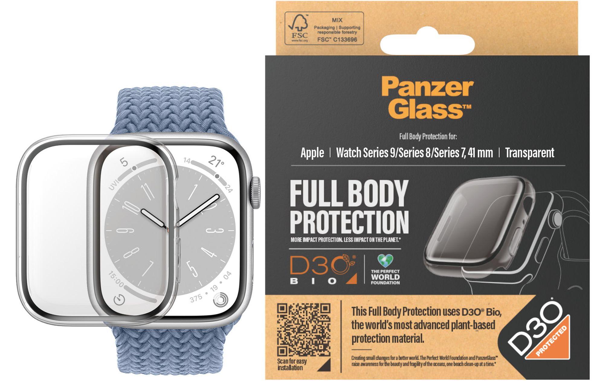 Panzerglass Full Body Apple Watch 2023 Series 9 41 mm Transparent Panzerglass Full Body Apple Watch 2023 Series 9 41 mm Transparent