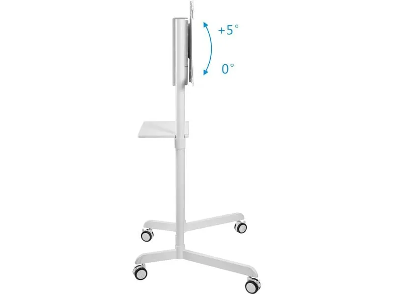 PureMounts TV-Trolley PM-CART-80W Weiss
