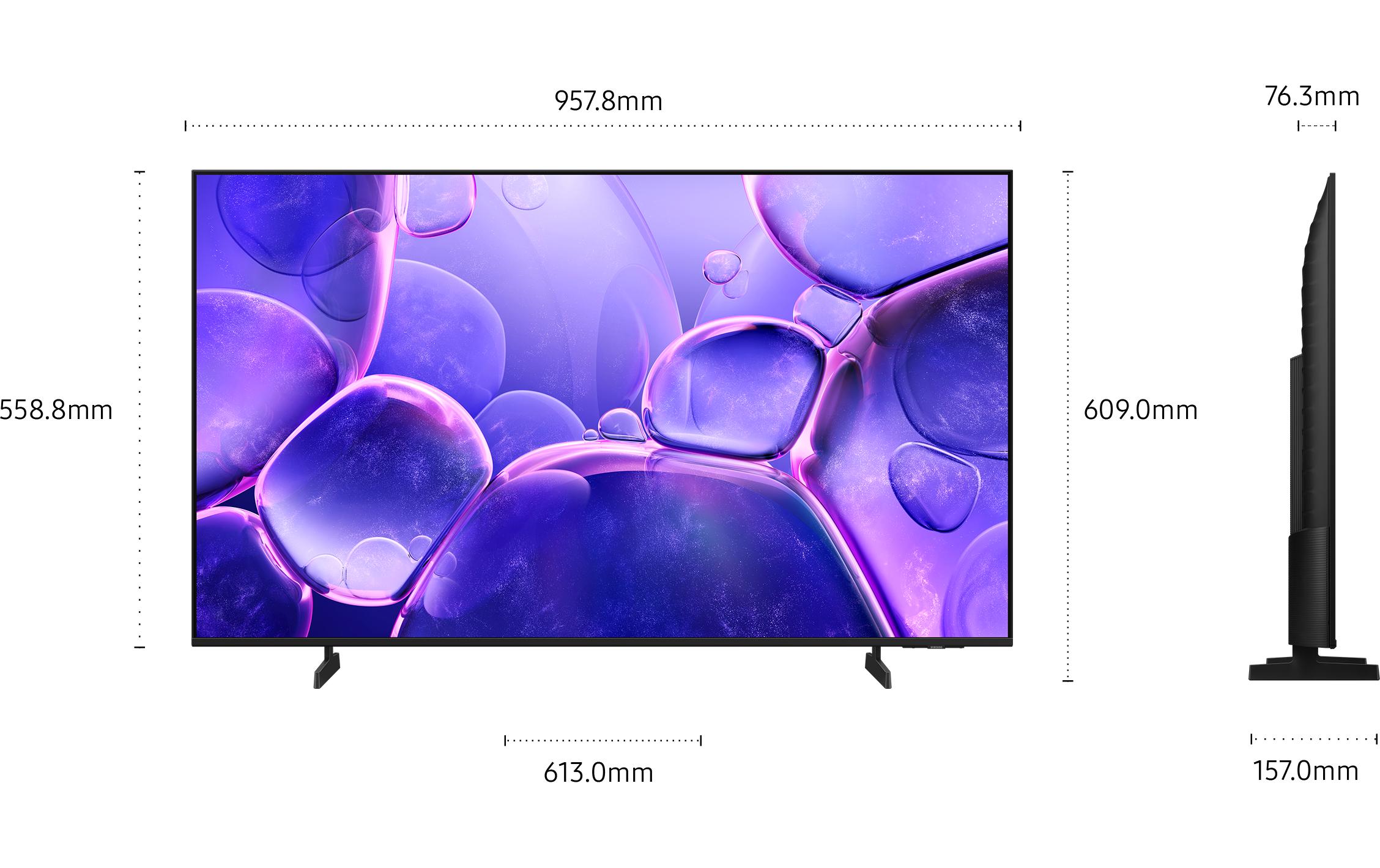 Samsung TV UE43U8000F 43'' U8000F Crystal UHD 4K TV, 2025