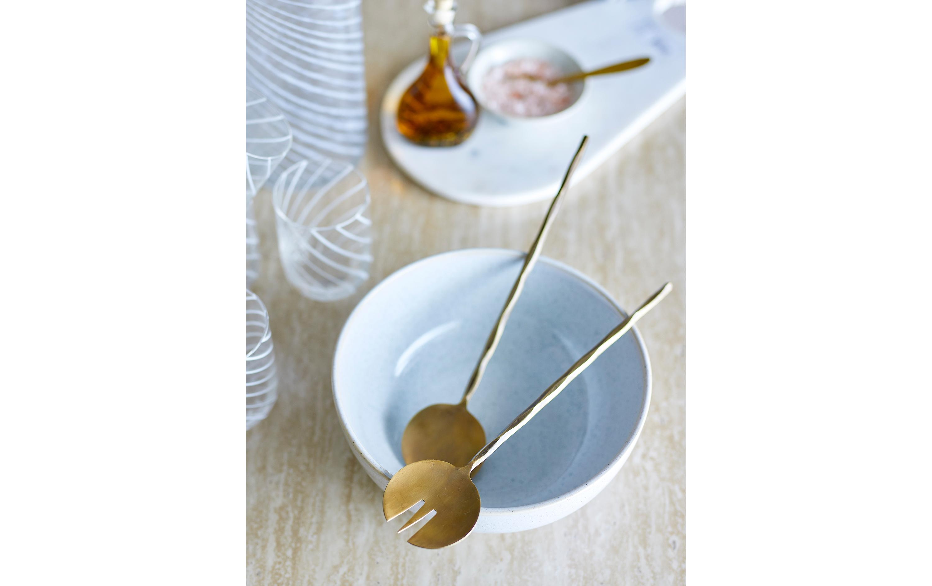 Bloomingville Salatbesteck Gaith 2-teilig, Messing