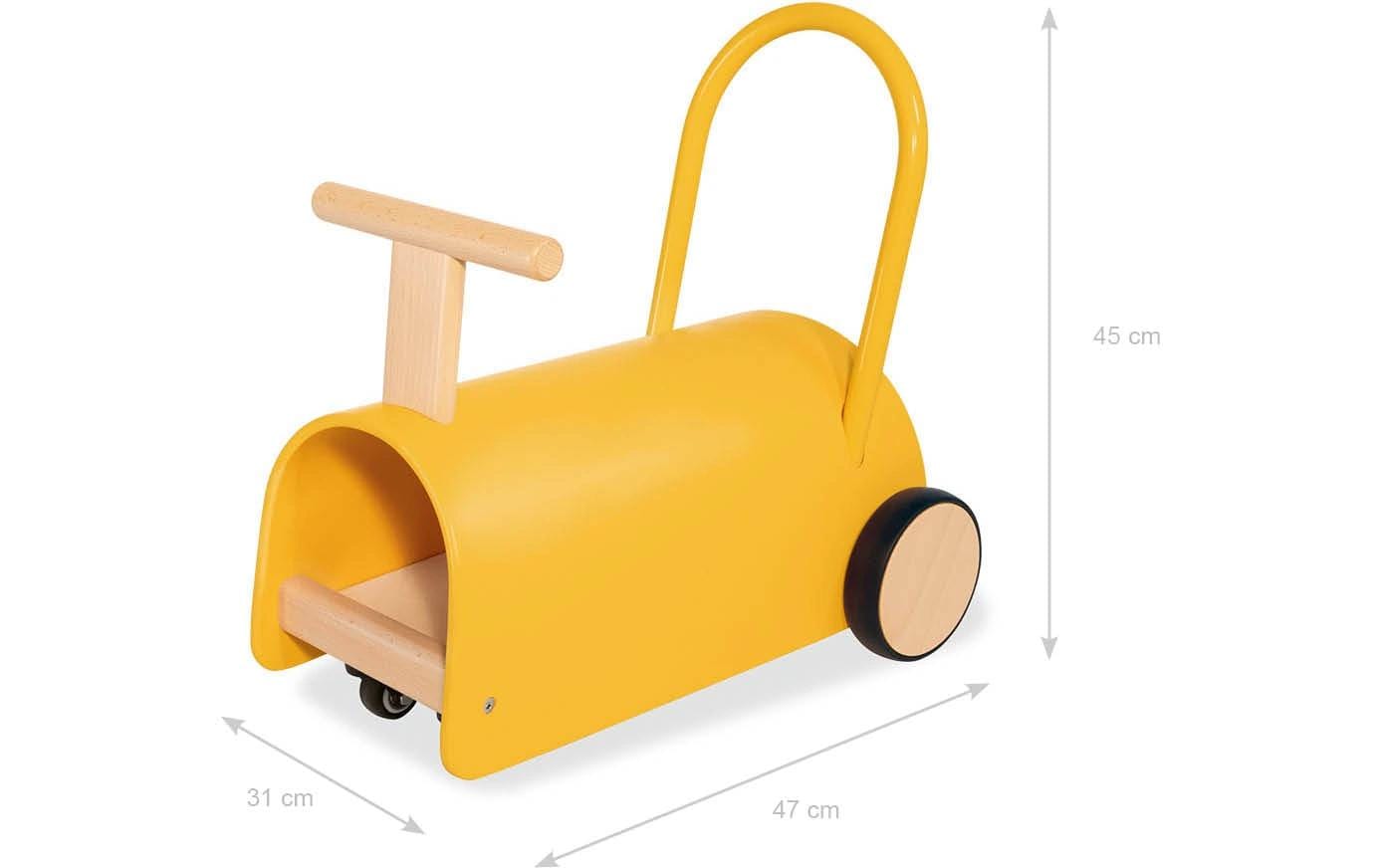 Pinolino Lauflernwagen und Rutscher Enzo, Gelb