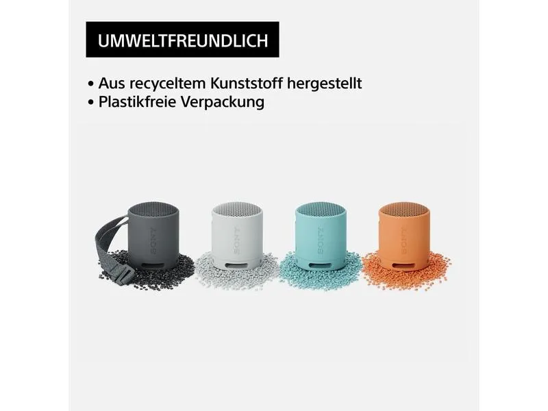 Sony Bluetooth Speaker SRS-XB100 Grau