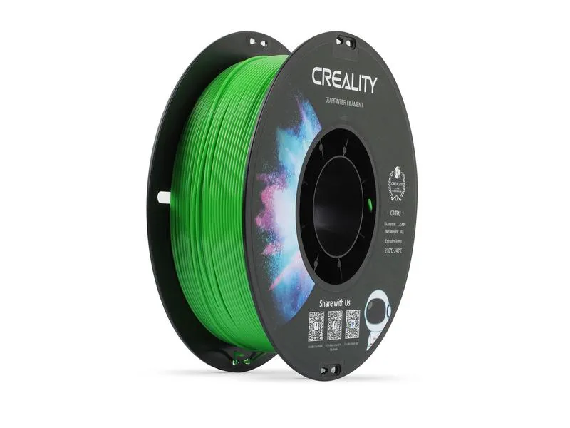 Creality Filament TPU, Grün, 1.75 mm, 1 kg Creality Filament TPU, Grün, 1.75 mm, 1 kg