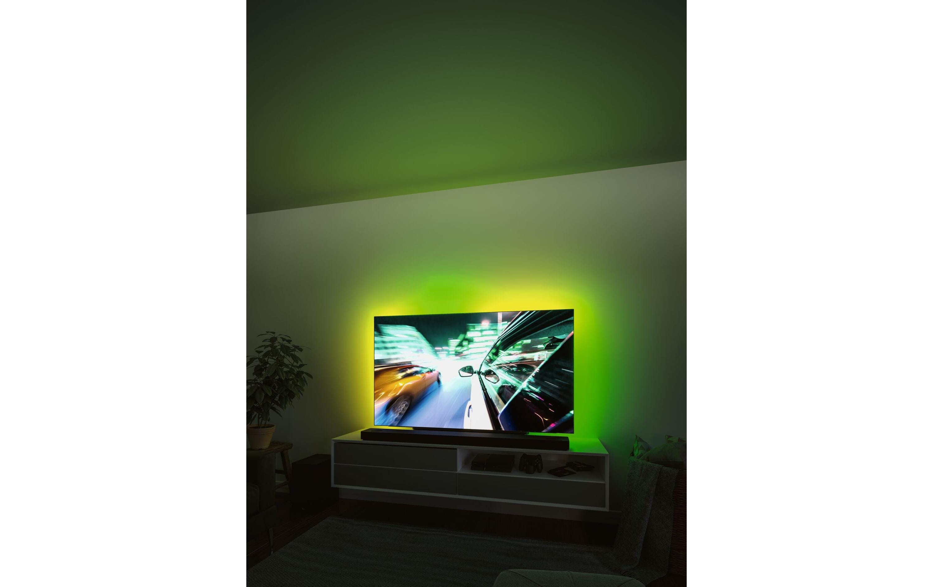 Paulmann EntertainLED USB Strip TV-Beleuchtung RGB+, 55