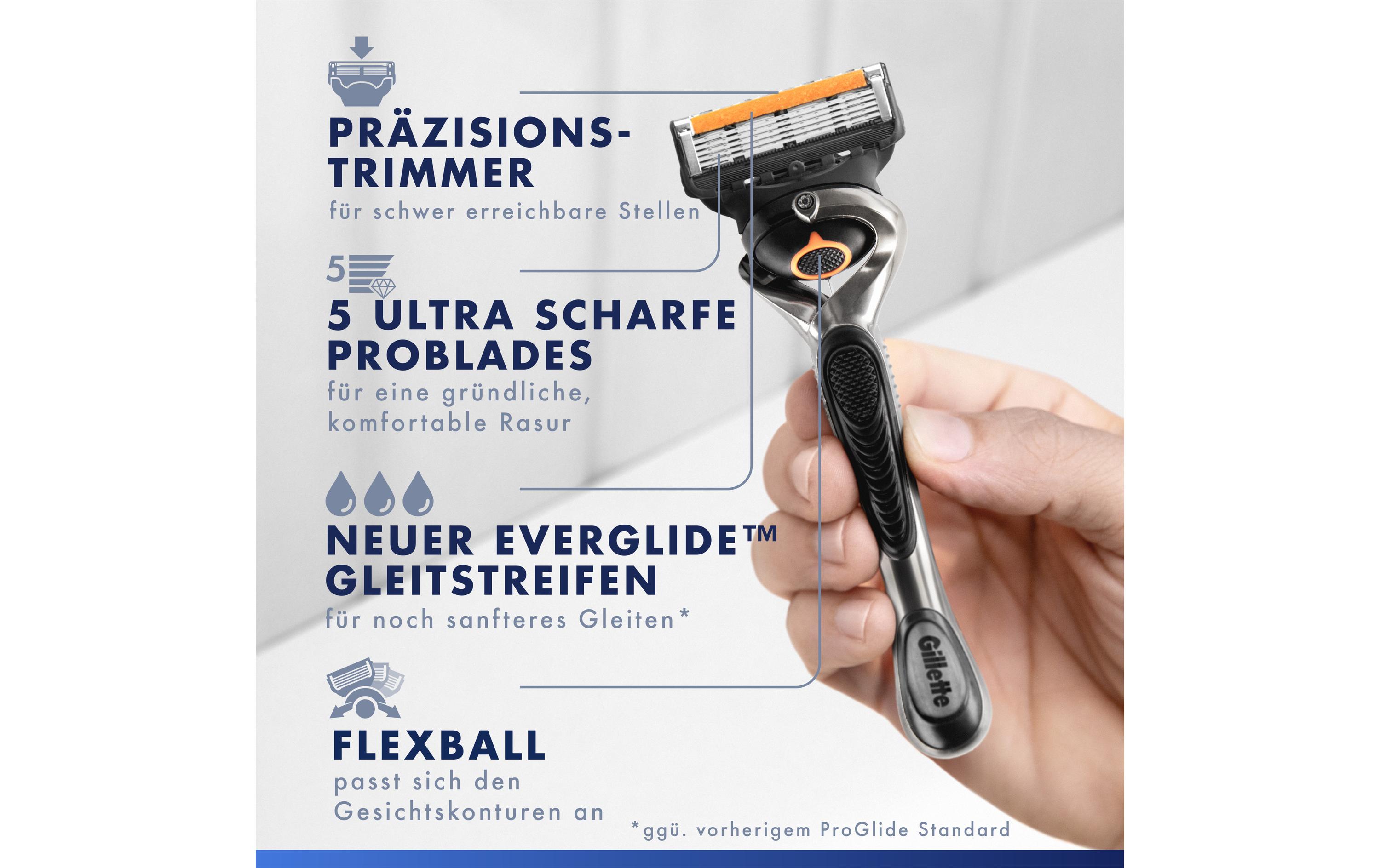 Gillette Rasierklingen Fusion5 Proglide 12 Stück