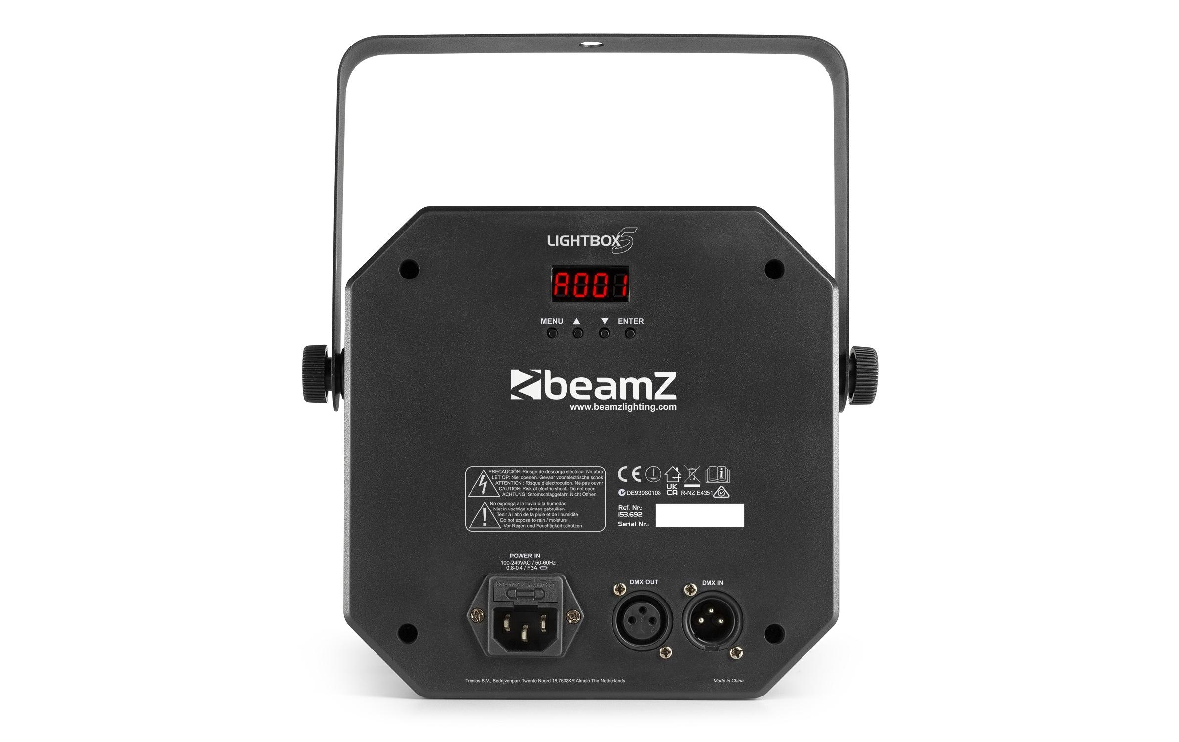 BeamZ Lichteffekt Lightbox5 Party Effect