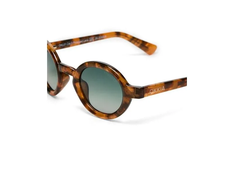 OKKIA CLUB ALICUDI CLASSIC HAVANA Green Lens OKKIA CLUB ALICUDI CLASSIC HAVANA Green Lens
