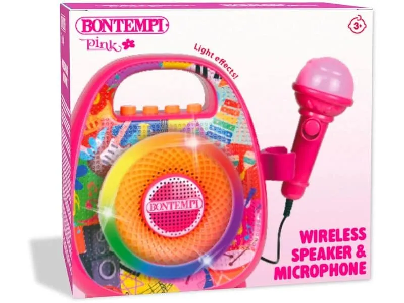 Bontempi Kabellose Lautsprecherbox mit Mikrofon