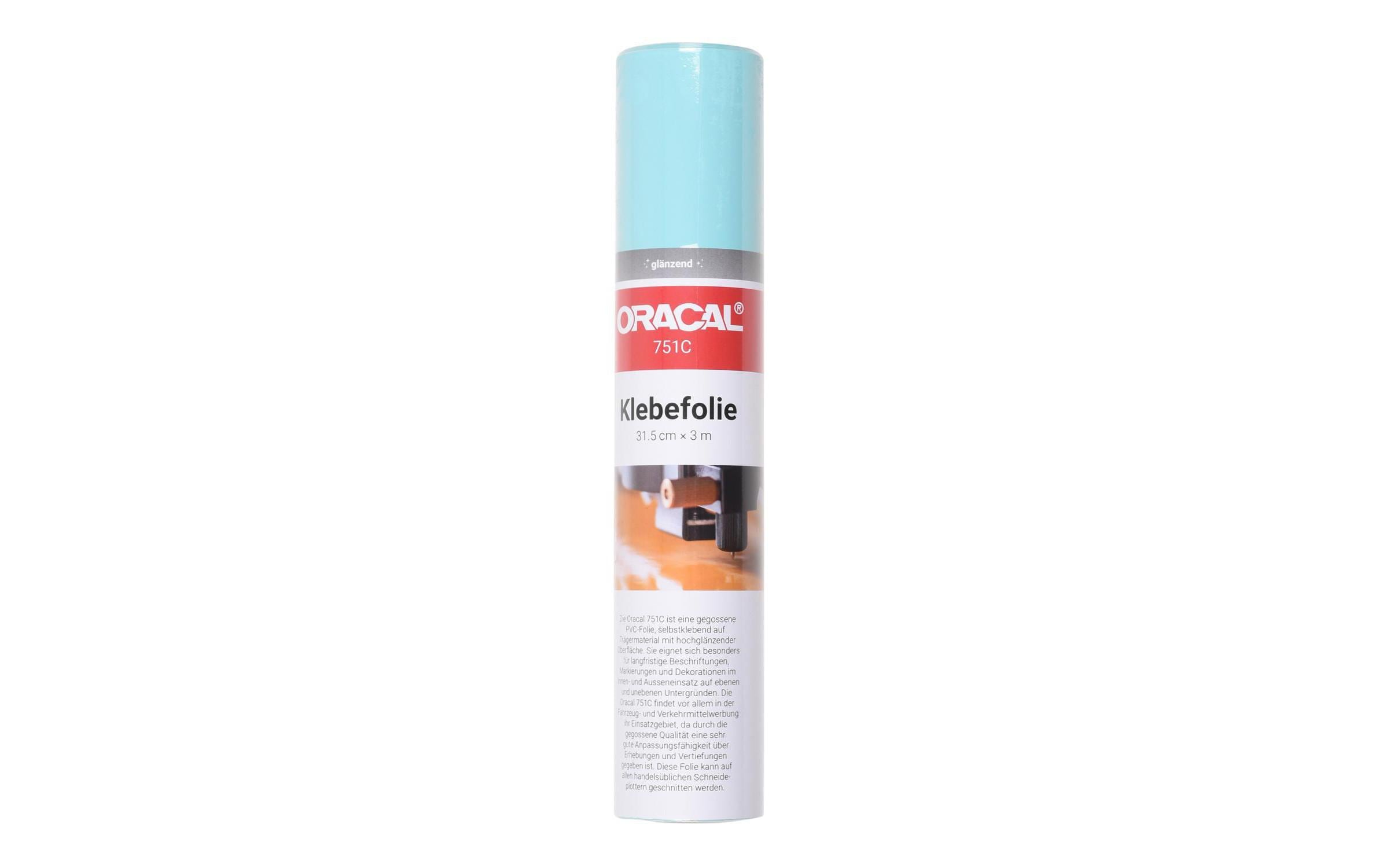ORAFOL Vinylfolie Oracal 751C / 31.5 x 300 cm Pastelltürkis
