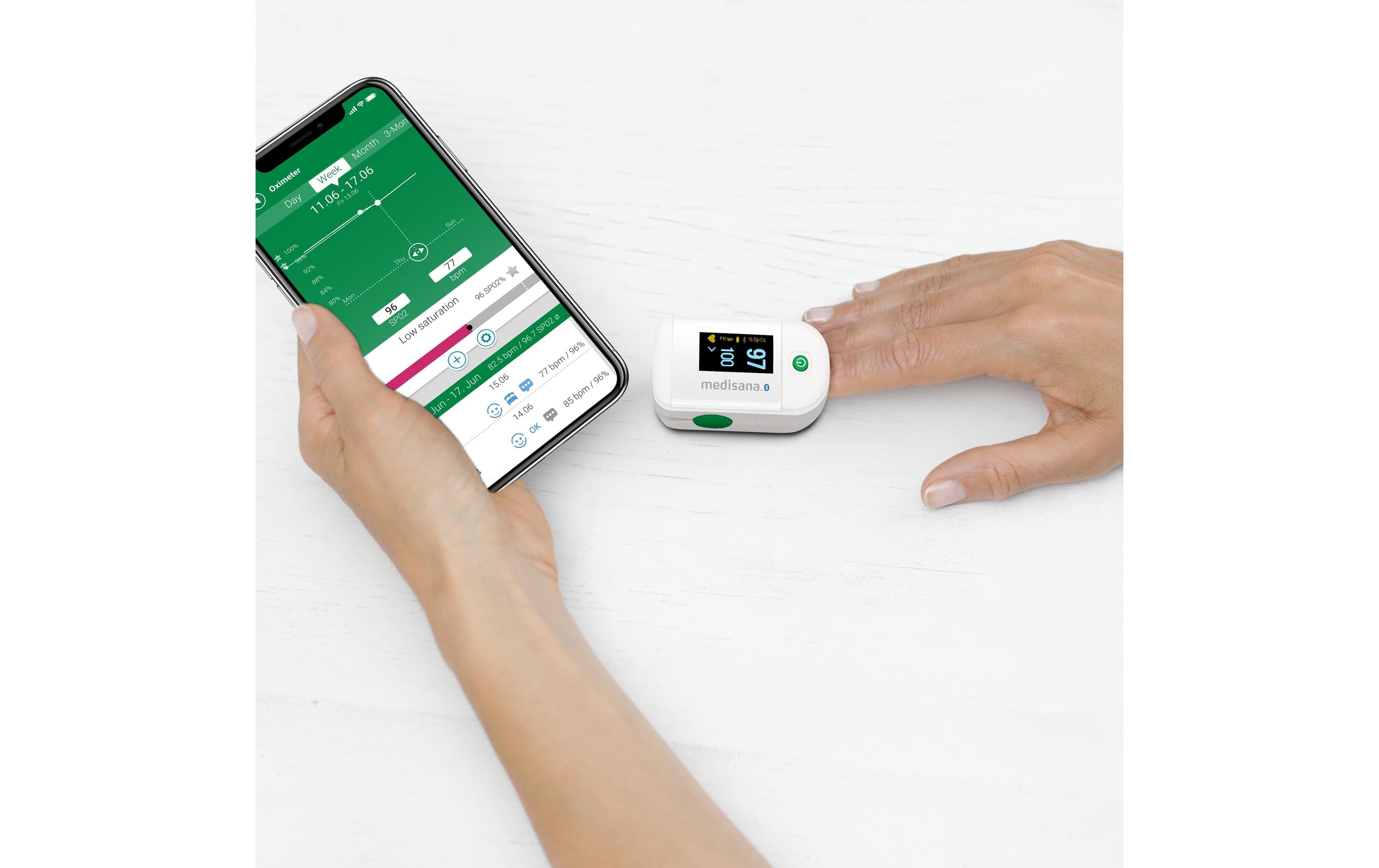Medisana Pulsoximeter PM100 Connect
