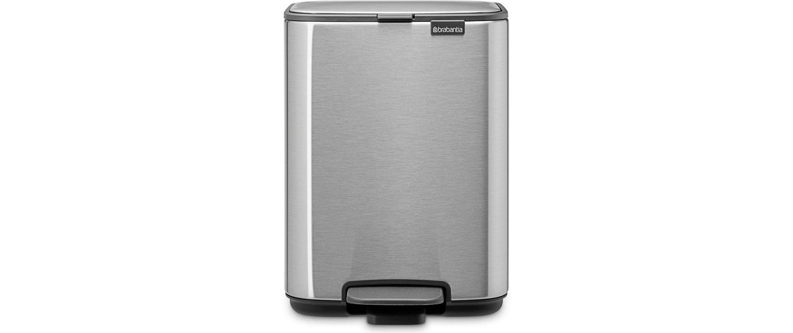 Brabantia Kosmetikeimer Bo 4 l, Silber matt