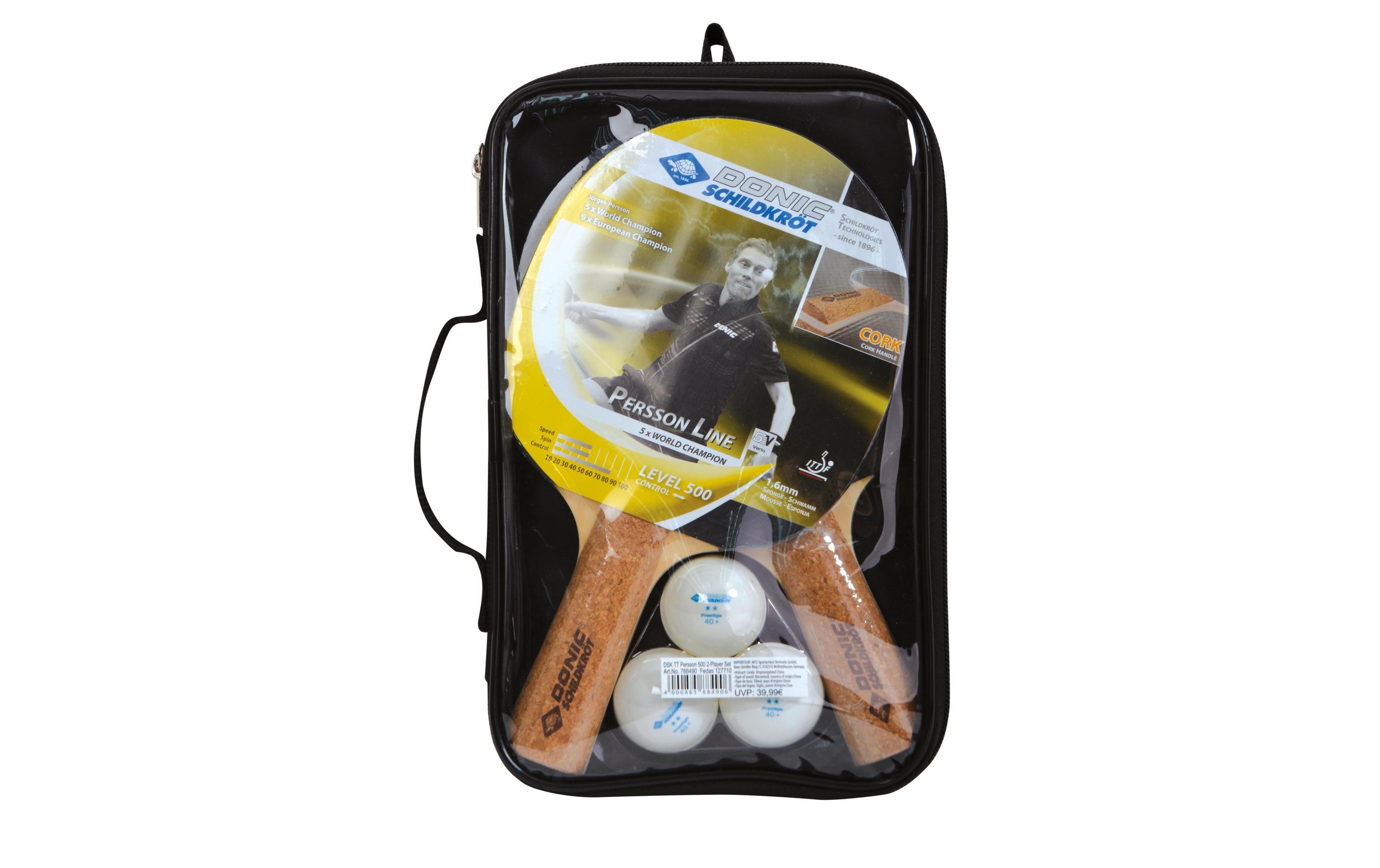 DONIC Schildkröt Tischtennis Set Persson 500 Kork Set DONIC Schildkröt Tischtennis Set Persson 500 Kork Set