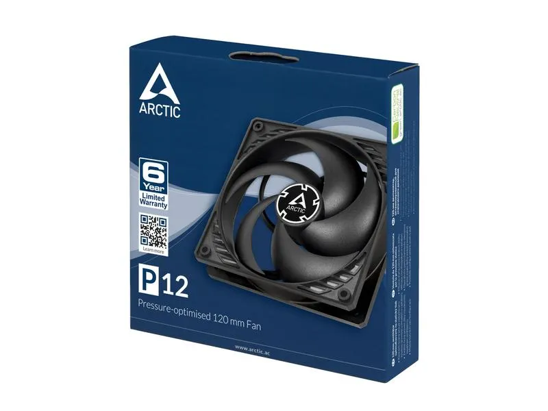 Arctic Cooling PC-Lüfter P12 Schwarz Arctic Cooling PC-Lüfter P12 Schwarz
