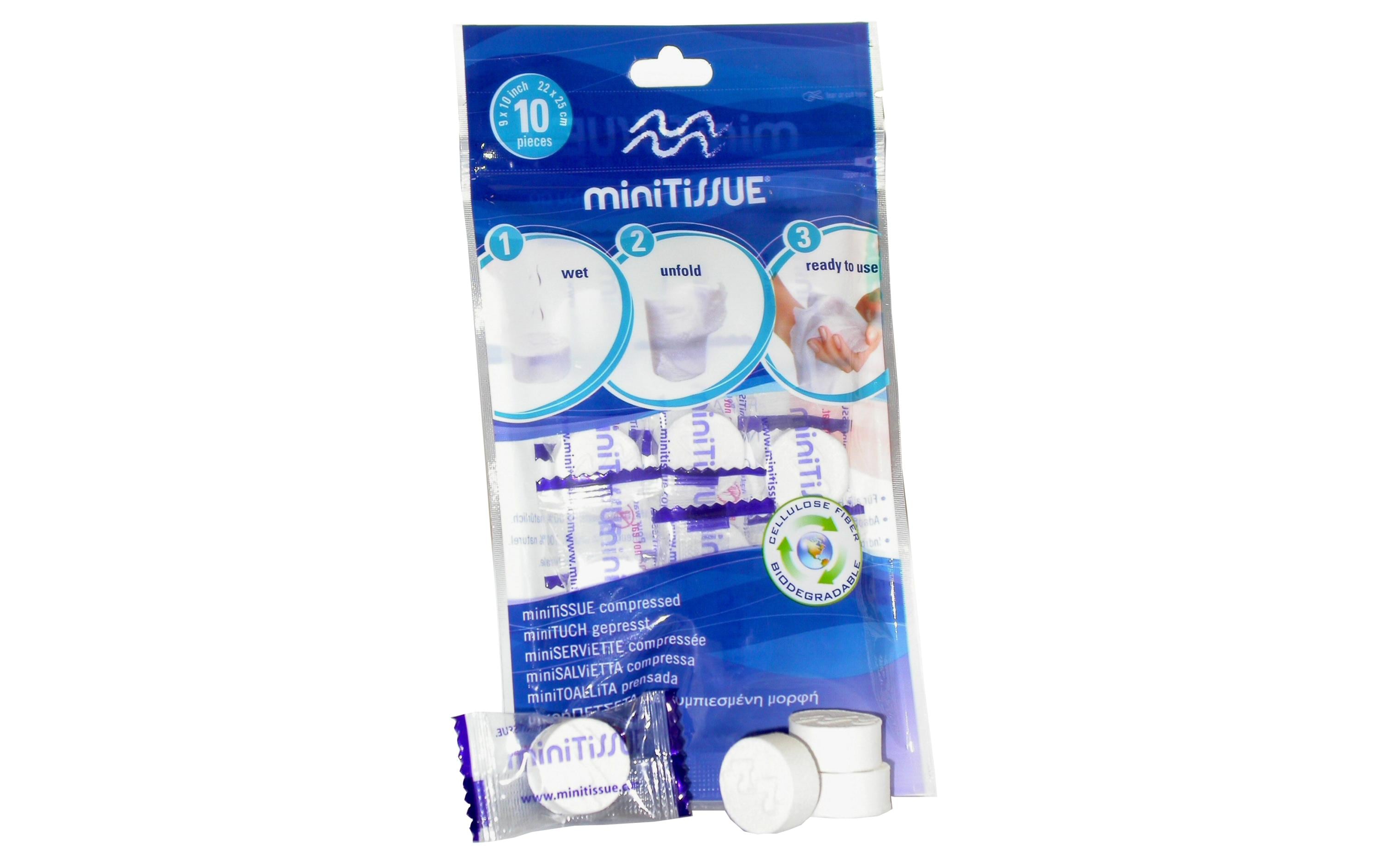 miniTiSSUE Erfrischungstücher 10 Stück