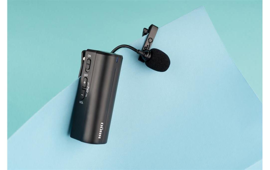 Dörr Mikrofon Ansteck-Set Funk AF-50 Dörr Mikrofon Ansteck-Set Funk AF-50