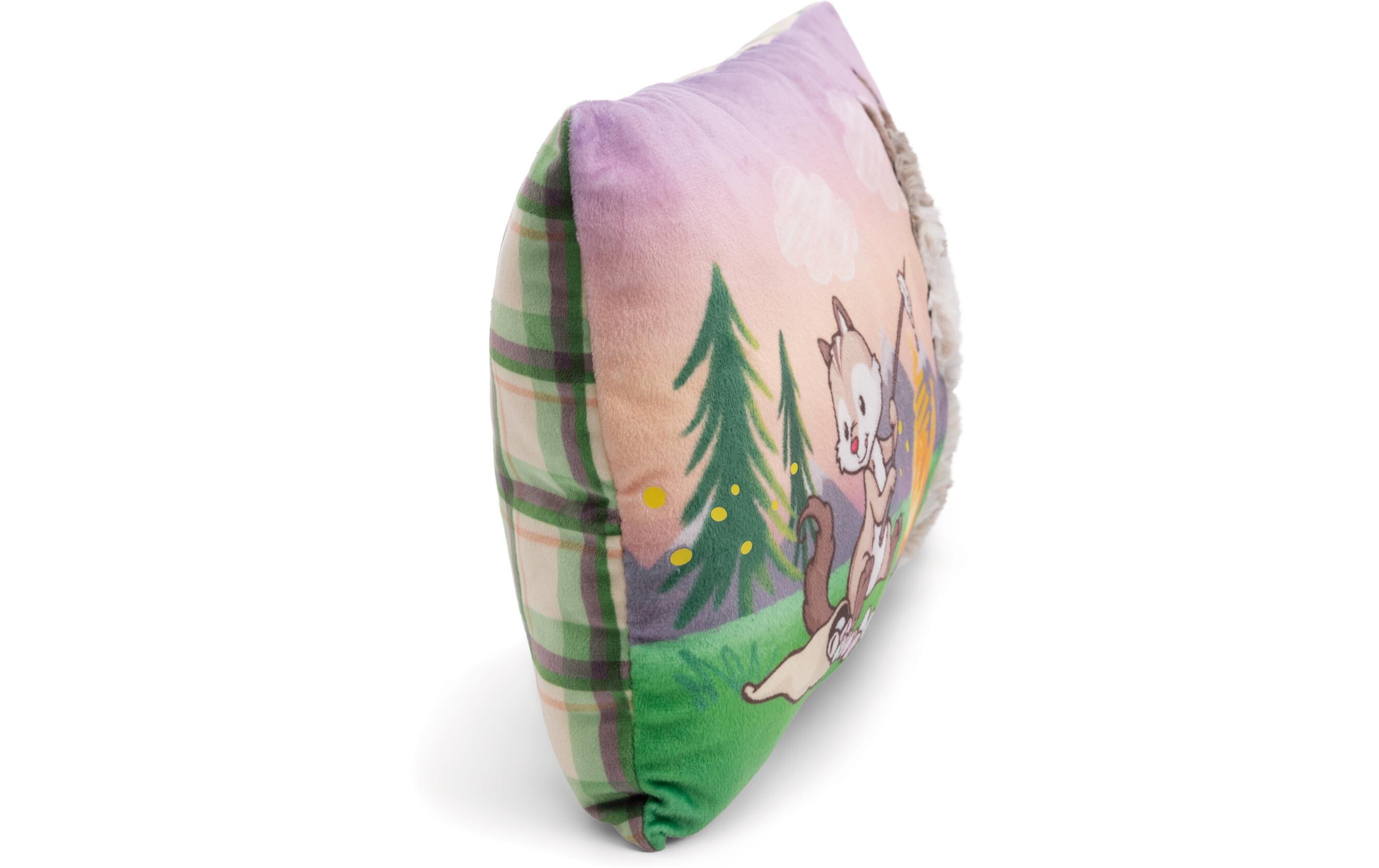 Nici Green Kissen Wolf Winny und Streifenhörnchen Jojo rechteckig Nici Green Kissen Wolf Winny und Streifenhörnchen Jojo rechteckig