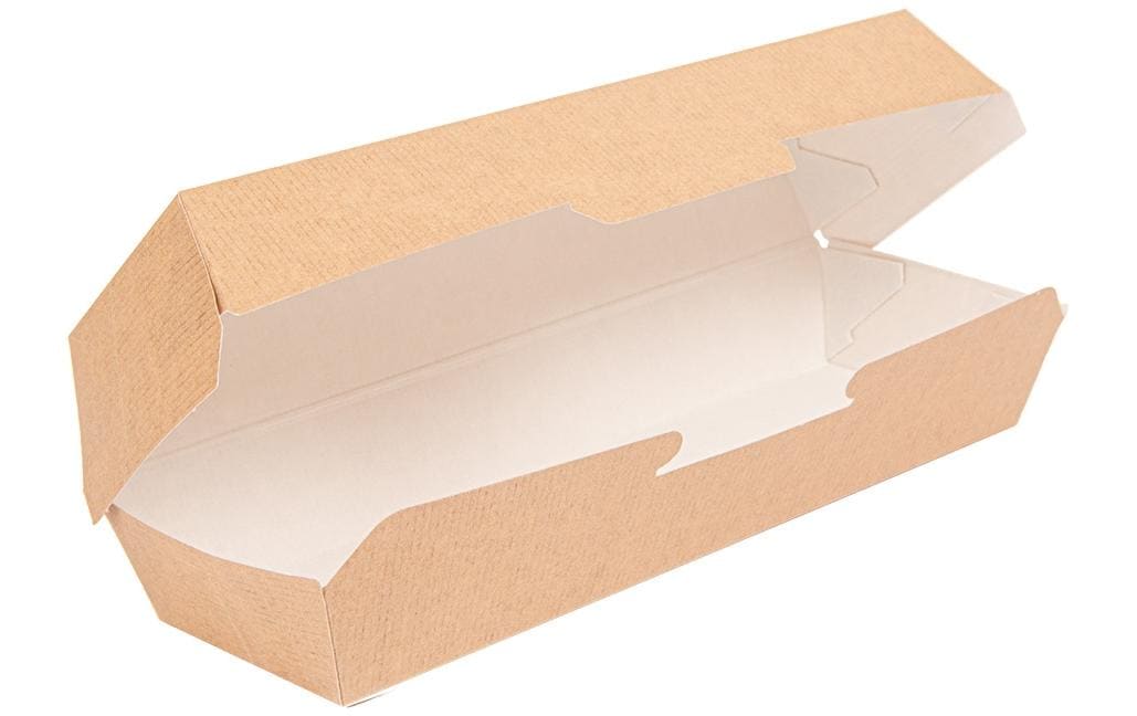 Garcia de Pou Hotdog-Box 23.2 x 9 x 6.3 cm, 50 Stück