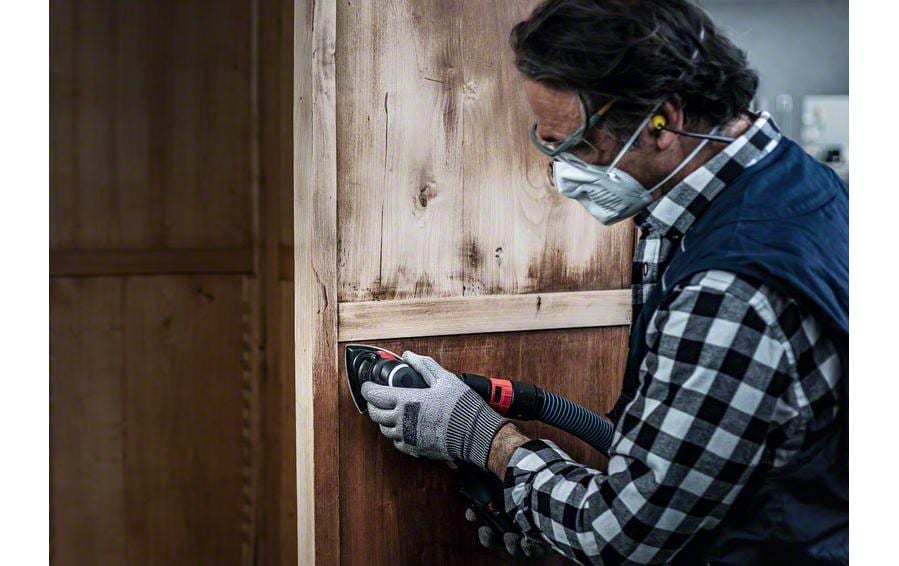 Bosch Professional Schleifpapier EXPERT C470, 93 mm, G 100, 5 Stück