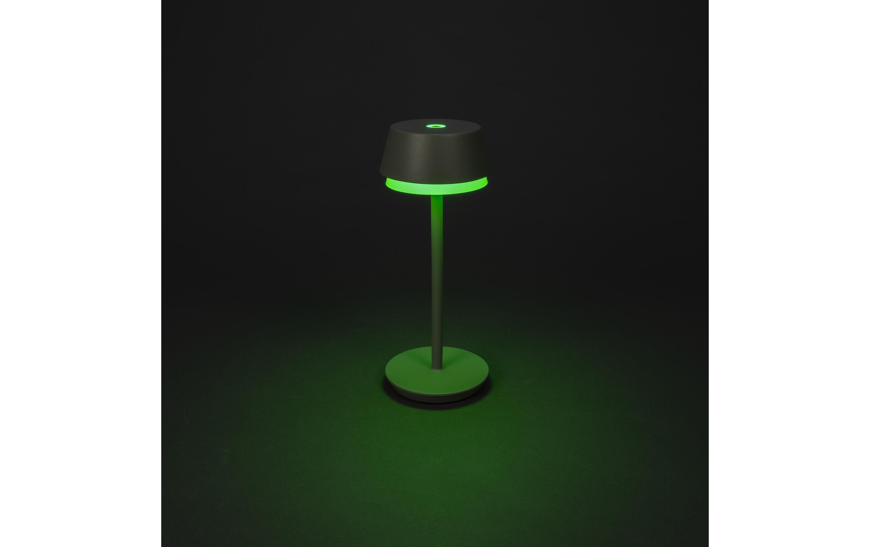 Konstsmide USB-Tischleuchte Lyon Mint, 2700-4000 K / RGB dimmbar
