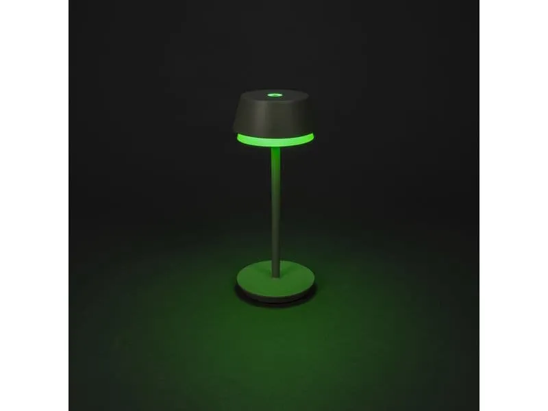 Konstsmide USB-Tischleuchte Lyon Mint, 2700-4000 K / RGB dimmbar