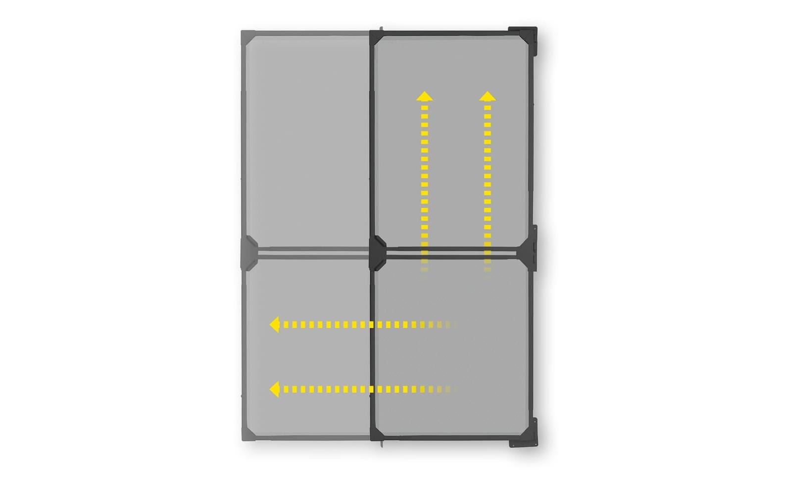 EASYmaxx Fliegengitter Teleskop EASYmaxx Fliegengitter Teleskop