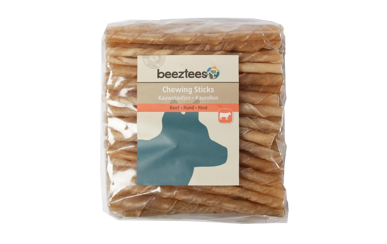 Beeztees Kausnack Rinderhaut Kausticks 12.5 cm ø 7 - 8 mm, 100 Stück Beeztees Kausnack Rinderhaut Kausticks 12.5 cm ø 7 - 8 mm, 100 Stück