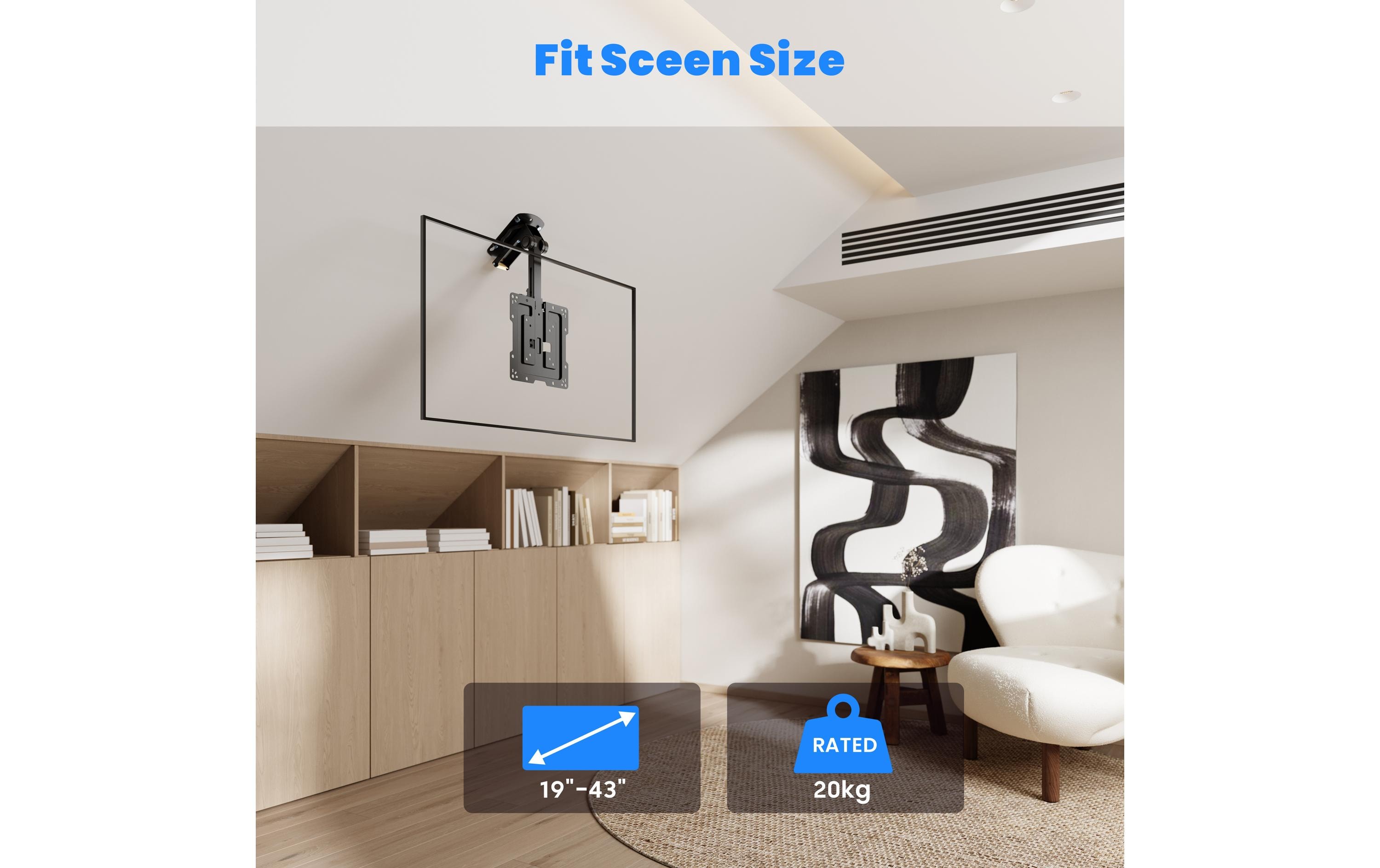 PureMounts Deckenhalterung PM-SLOPE-43