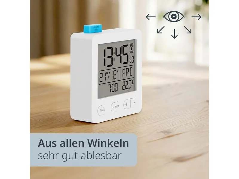 ADE Digitalwecker Weiss ADE Digitalwecker Weiss