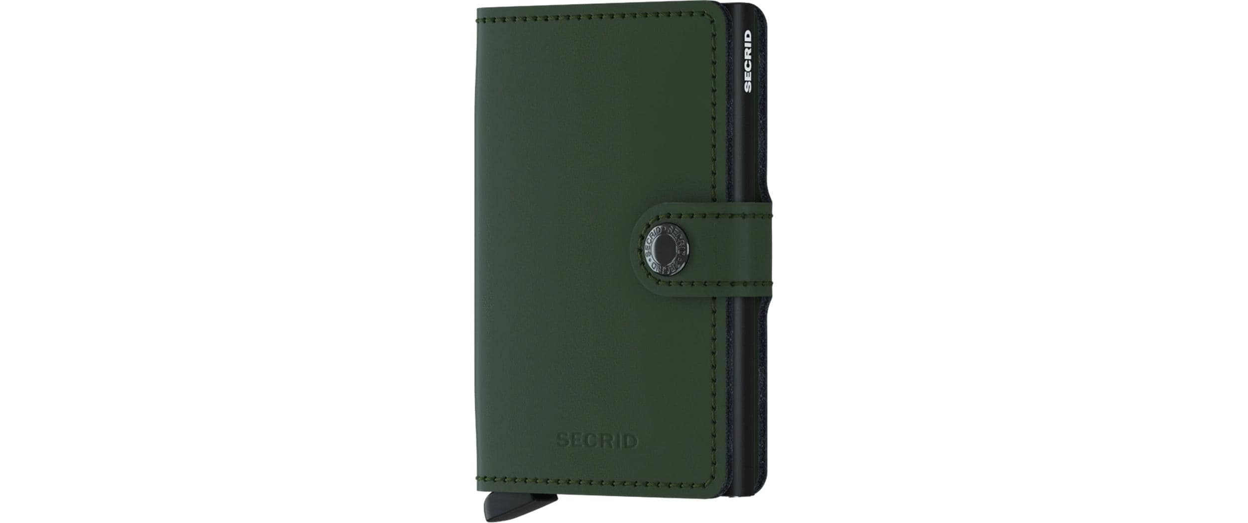 SECRID Portemonnaie Miniwallet Matte Green Black