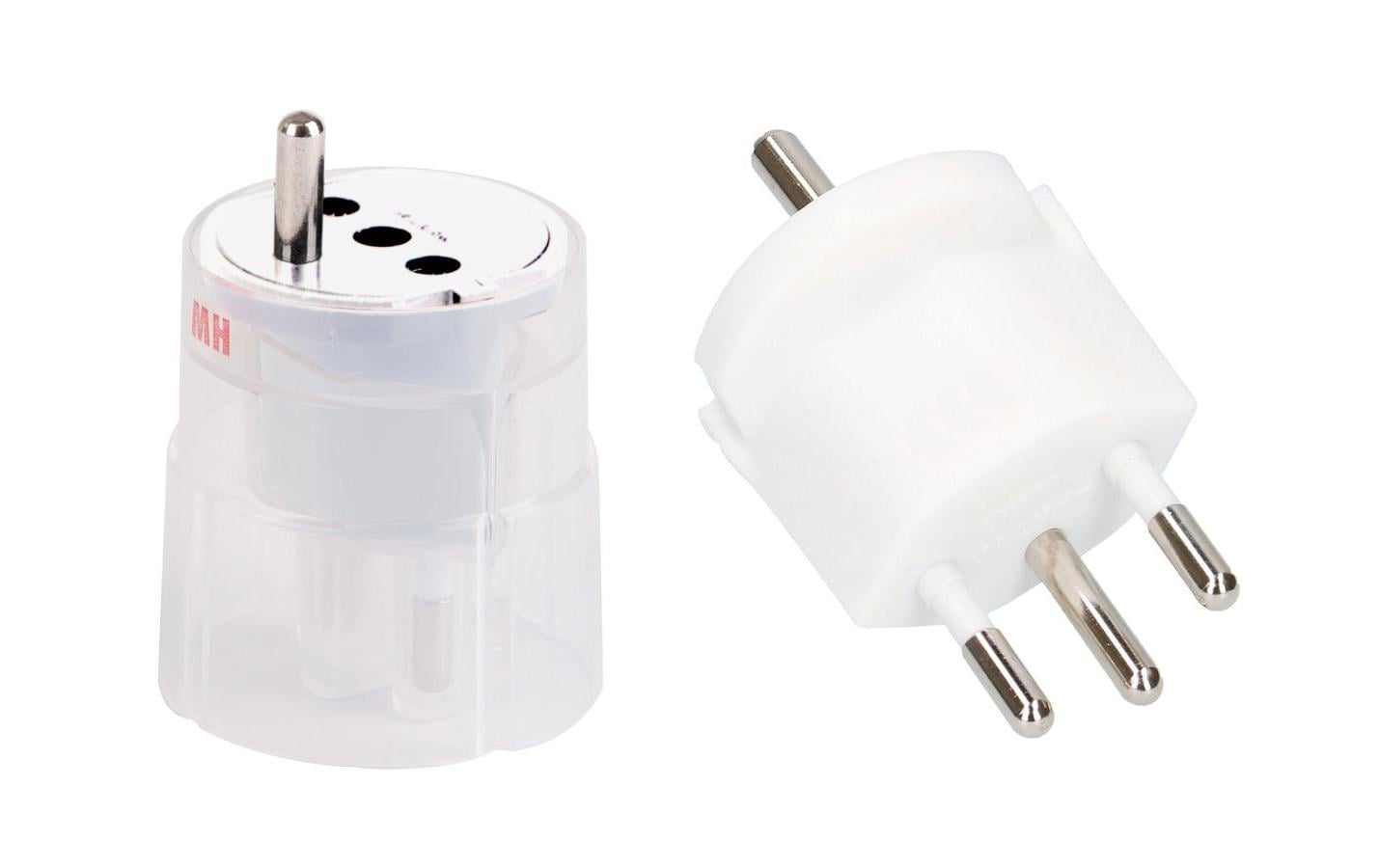 Max Hauri Fixadapter SchuKo Konturenstecker – T12 weiss Max Hauri Fixadapter SchuKo Konturenstecker – T12 weiss