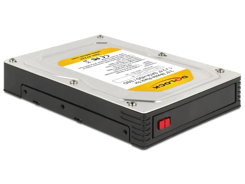 Delock Wechselrahmen 3.5 Hot-Swap für 1x 2.5SSD/HDD