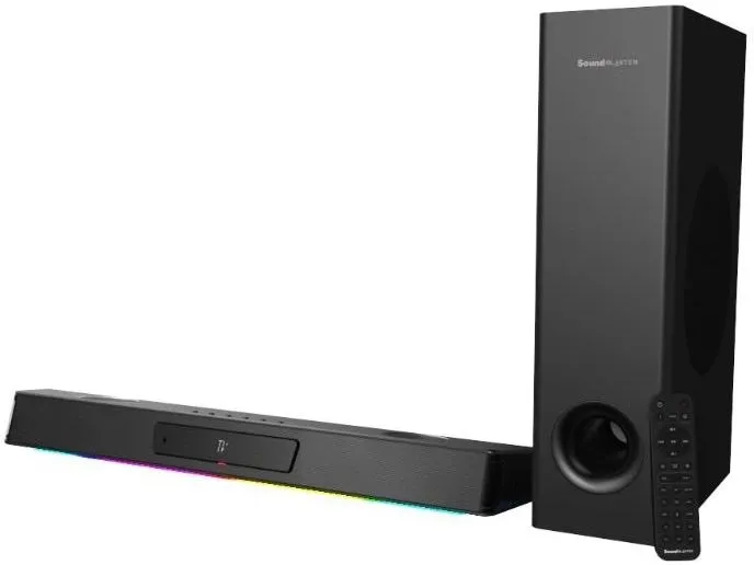 CREATIVE Soundbar Sound Blaster Katana V2X 90 W Schwarz