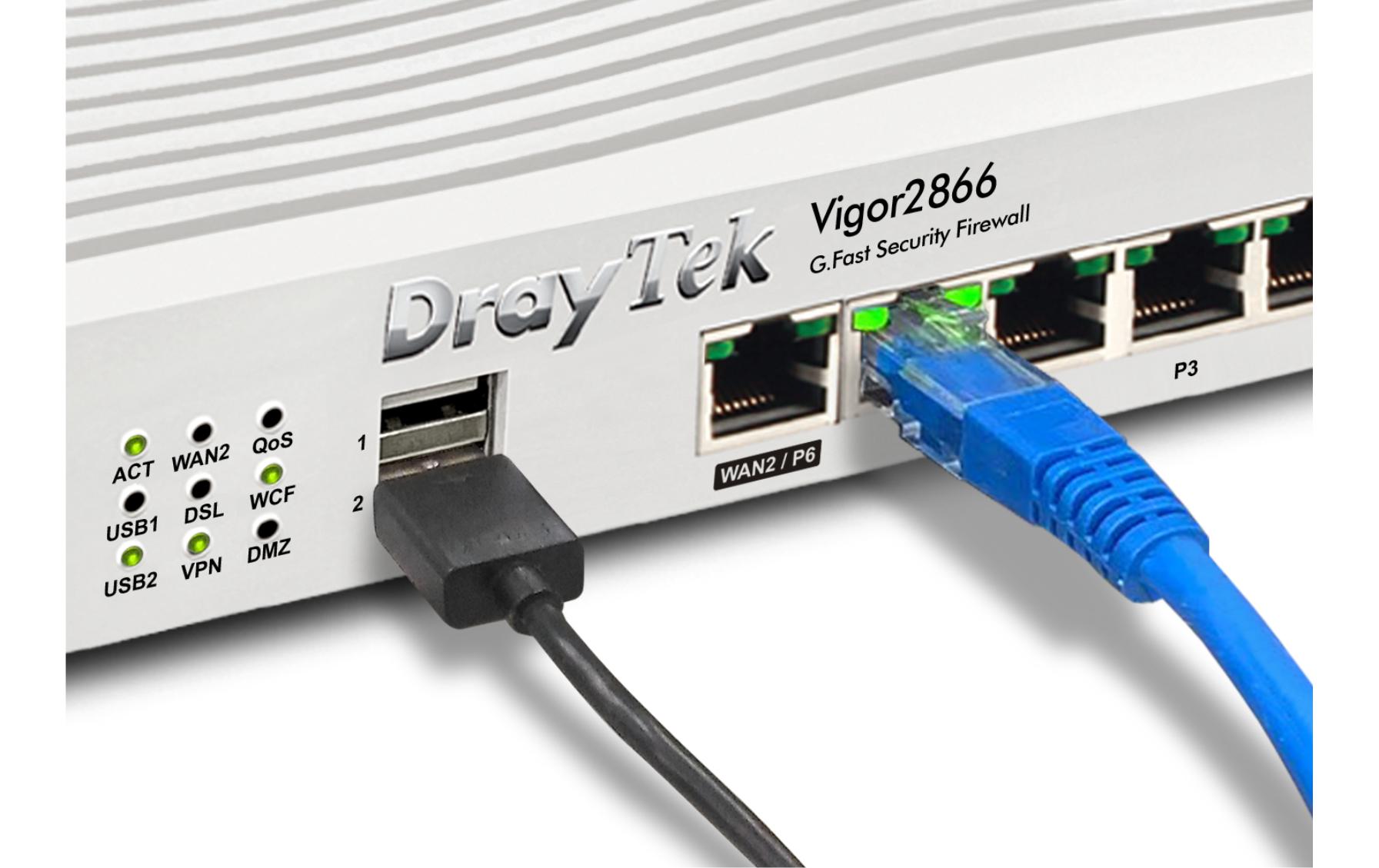 DrayTek G.fast-Modem Vigor2866