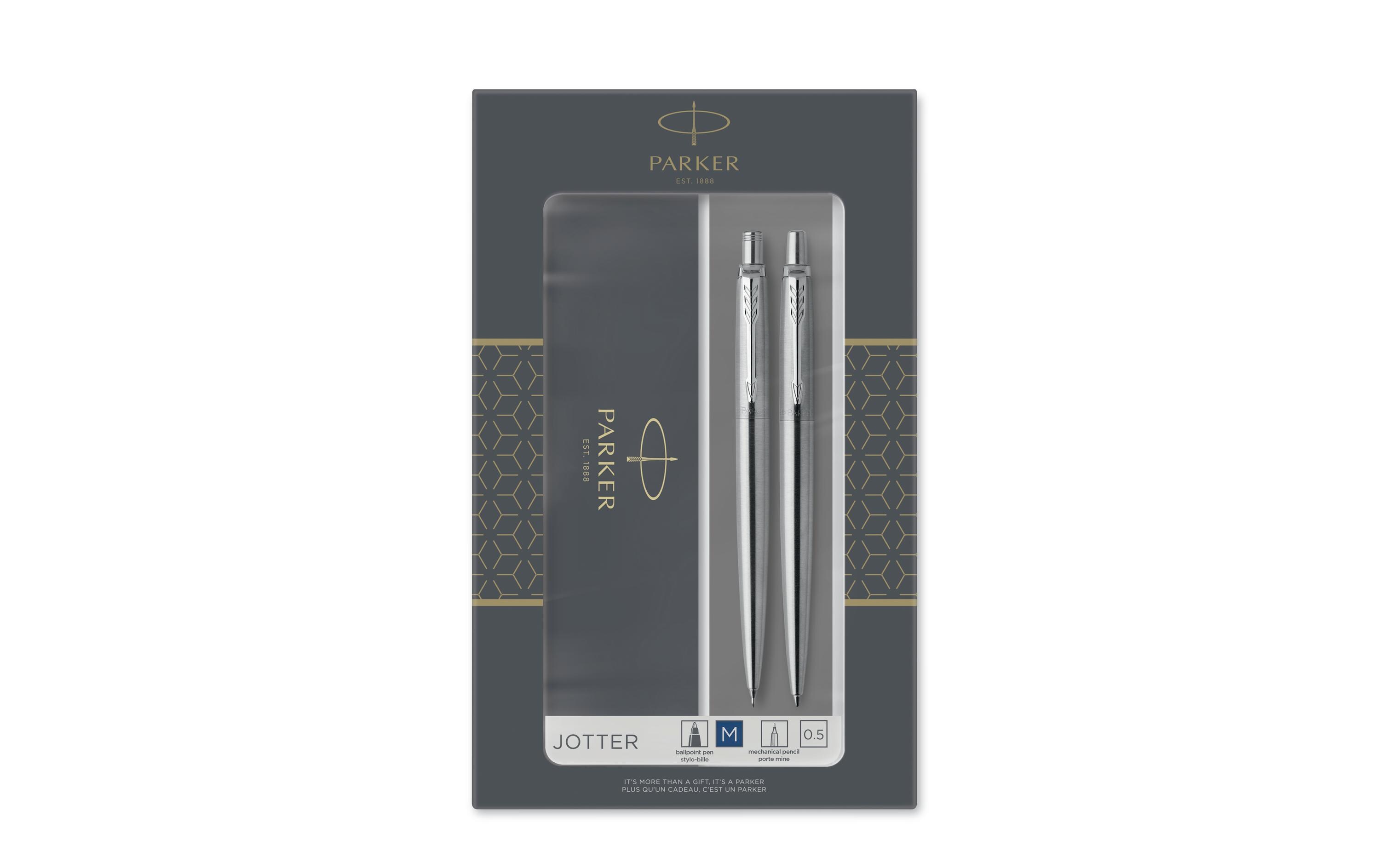 Parker DuoSet Jotter C.T. Edelstahl Parker DuoSet Jotter C.T. Edelstahl