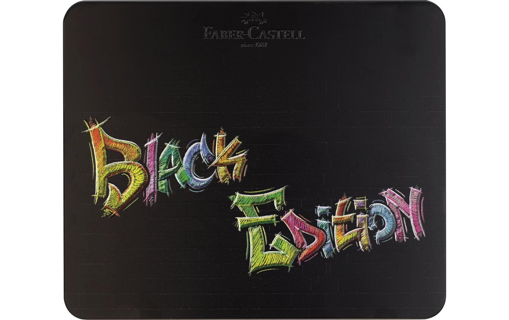 Faber-Castell Farbstifte Black Edition 100 Stück