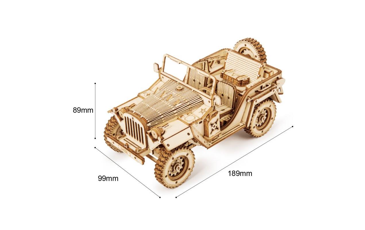 Pichler Bausatz Army Jeep Geländewagen